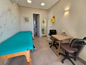 Sublocação de Sala no Tatuapé - Sala Ametista com maca